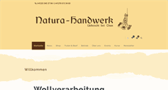Desktop Screenshot of natura-handwerk.ch